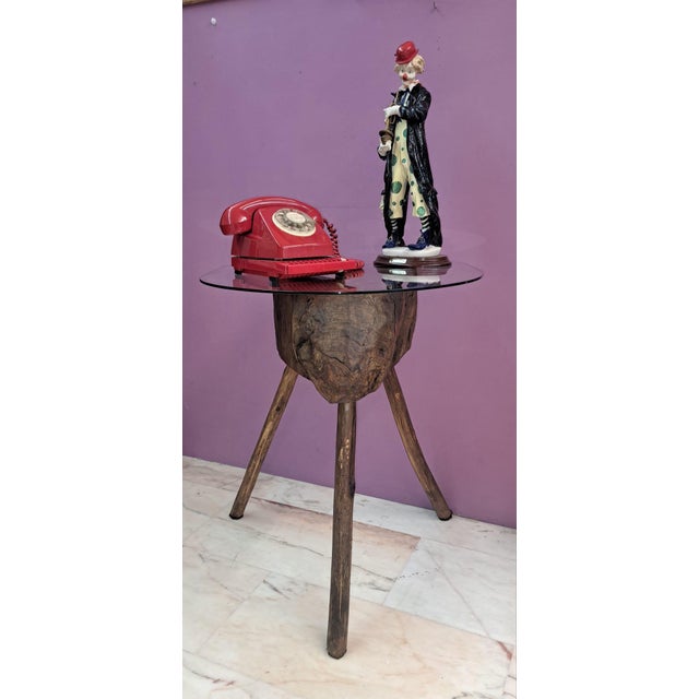 Primitive Side Table, 1900 For Sale - Image 4 of 11
