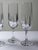 Glass Vintage Cut Crystal Champagne Flutes from Villeroy & Boch, 1960s, Set of 4 For Sale - Image 7 of 11