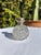 Transparent Vintage Sterling Silver & Cut Crystal Perfume Bottle For Sale - Image 8 of 13