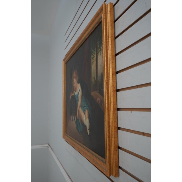 Age: 1840’s-1880’s Details: Antique 19th Century Painting Early American Art Painting Vibrant Colors & Details Nice Gold...