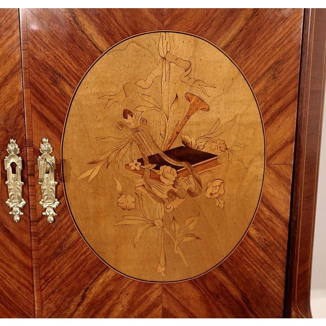 Small Buffet in Precious Wood, Early 20th Century For Sale - Image 14 of 18