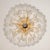 Austrian Gilt Brass Crystal Glass Light Fixture from Kalmar, 1970 For Sale - Image 3 of 14