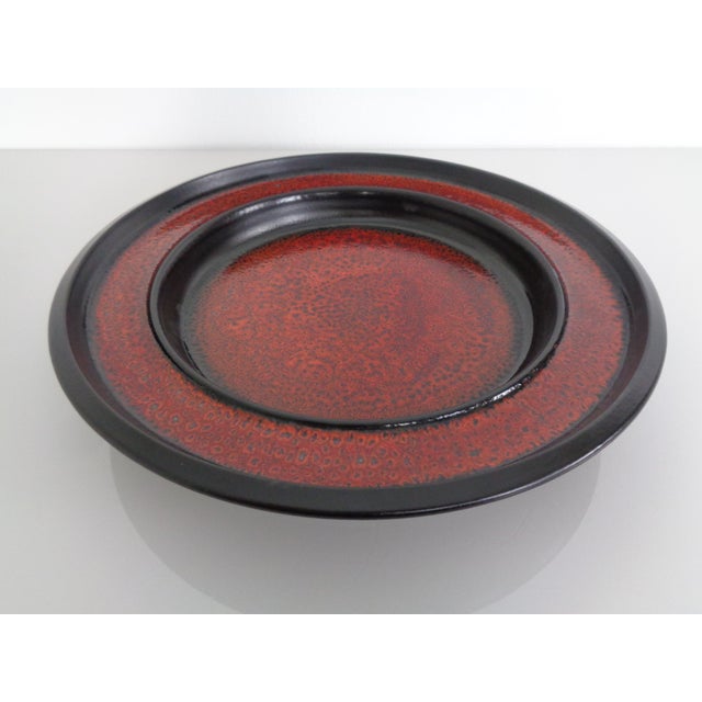 Glaze Ceramic 7405 Bowl from Karlsruher Majolika, Germany, 1960s For Sale - Image 10 of 10