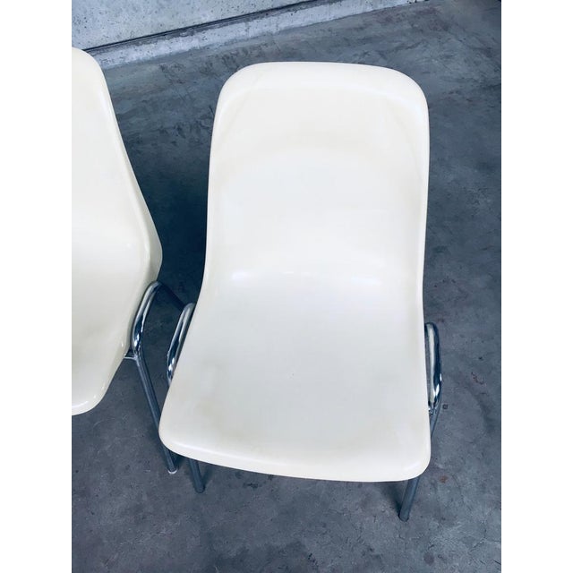 Orly Stacking Chairs by Bruno Pollak for Solo, Germany, 1979, Set of 8 For Sale - Image 11 of 18