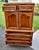 Cherry Dixie Furniture Tall Chest Vintage French Provincial Cabinet Chest For Sale - Image 17 of 18