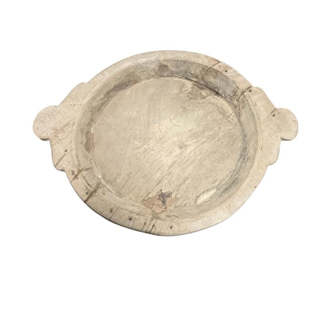 1970s Vintage Wooden Parat Bowl For Sale - Image 5 of 5