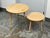 Brown Space Copenhagen for Mater Two Piece Side Tables, Set of Two For Sale - Image 8 of 12