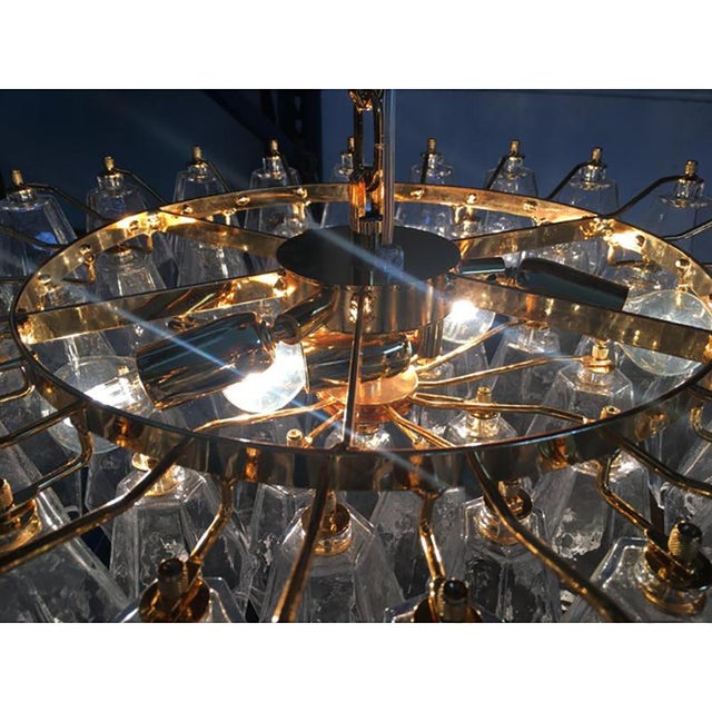 Barovier Murano Glass Sputnik Chandelier from Poliedro Mazzega Zuccheri Venini For Sale - Image 6 of 13