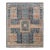 Rug & Kilim’s Boulevard Rug in Blue and Rust , 5x8 For Sale