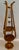 Vintage Hollywood Regency Style Floor Lamp With Built in Tier Tables For Sale - Image 4 of 8
