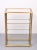 Metal Brass and Glass Shelf, Italy, 1978 For Sale - Image 7 of 10
