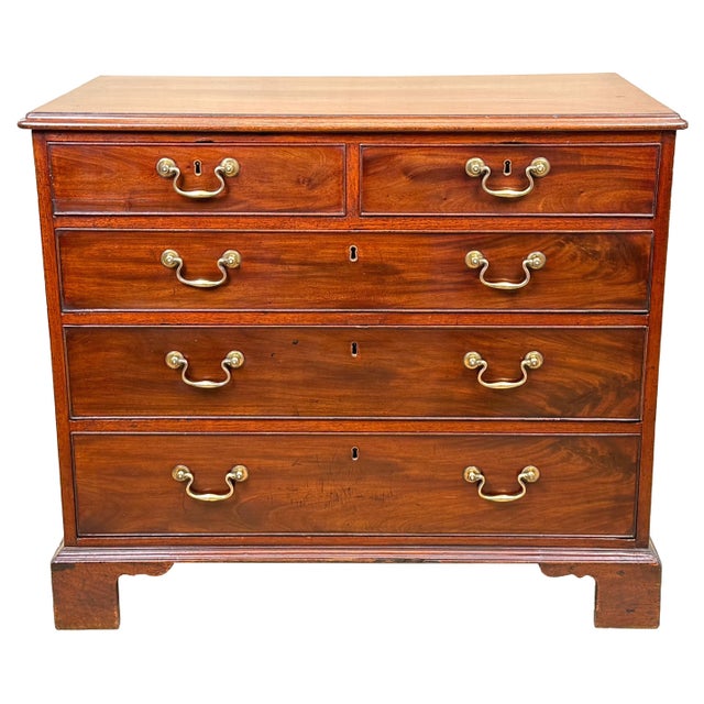 Chippendale Mahogany Chest of Drawers, 1760 For Sale - Image 9 of 11