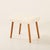 Wood Mid-Century Modern Danish Ottoman in Sheepskin, 1960s For Sale - Image 7 of 7
