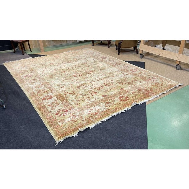 Handmade wool oriental rug - 3m43x2m70