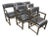 Antonio Citterio for Maxalto + B&b Italia Simplice Leather Arm Chairs, Set of Six For Sale