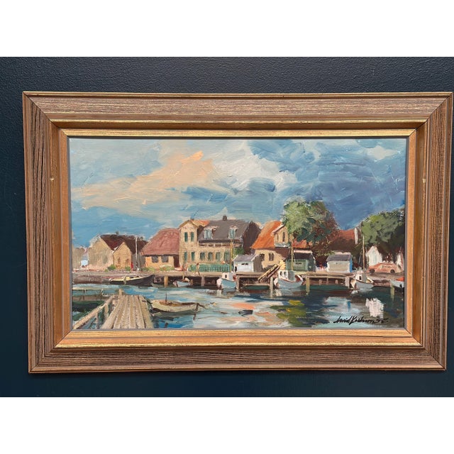 Arvid Karlsson, Helsingborg, 1975, Oil on Canvas For Sale - Image 9 of 18