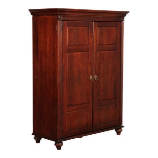 Ethan Allen British Classics Collection Desk Work Station Armoire For Sale