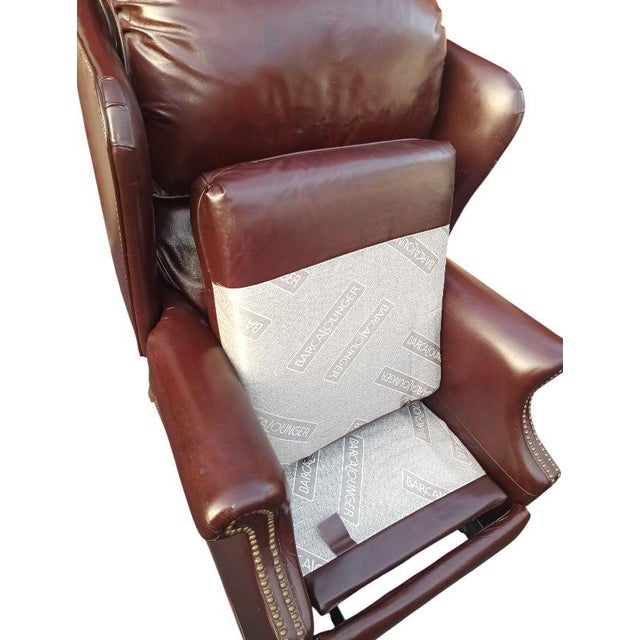 Barcalounger Experience the Comfort & Design With the Barcalounger Chippendale Recliner For Sale - Image 4 of 7