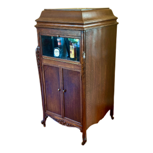 Antique Victrola Mini Bar