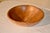 English Circa 1900 Hand Turned Maple Bowl For Sale - Image 3 of 7