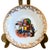 Ceramic Fairy Tale Dessert Plates with Gilded Friezes by Charles Perrault, 1950s, Set of 4 For Sale - Image 7 of 8