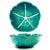 Green Vintage Cabbage Ware Dinnerware - Service for Four - Twelve Pieces For Sale - Image 8 of 11