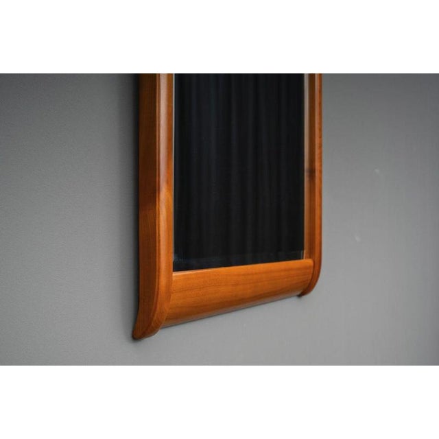 Antique Wall Mirror in Cherry Wood, Set of 2 For Sale - Image 5 of 12