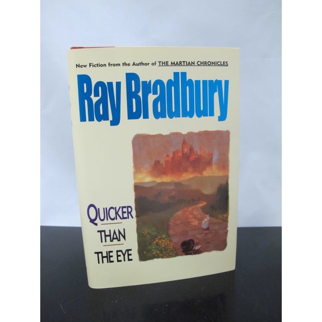 Ray Bradbury "Quicker Than the Eye". Signed by Ray Bradbury and dated 12/6/96 inner page. This is a first edition of the...