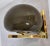 Metal 1980s Pair of Brown Glass and Brass Sconces, Mid Century Modern For Sale - Image 7 of 12