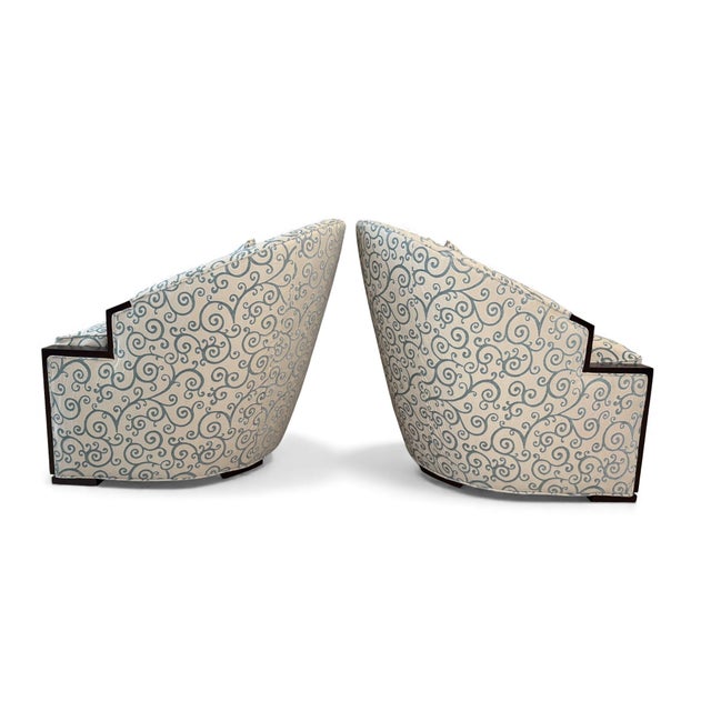 2010s Milo Baughman for Thayer Coggin Studio Mb Lounge Chairs, a Pair For Sale - Image 5 of 18