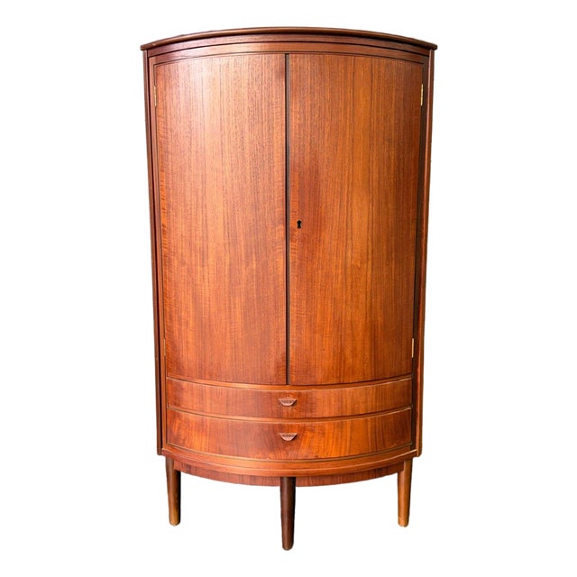 1960s Danish Corner Cabinet For Sale