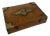 Antique Oak and Brass Knife Case, 1920s For Sale