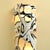 Black Murano Black and White Glass Wall Lights, Italy, 1970s, Set of 2 For Sale - Image 8 of 13