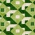 Op Art Schumacher x Johnson Hartig Dazzle Ship Velvet Fabric in Verdant For Sale - Image 3 of 6