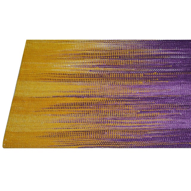 Vintage Mazandaran Natural Color Hand Made Organic Wool Tribal Kilim,7'10"x9'8" For Sale - Image 4 of 5