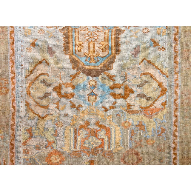 Textile Early 20th Century Turkish Oushak Rug For Sale - Image 7 of 14
