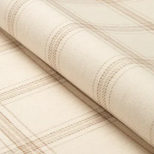 Schumacher Blackburn Merino Plaid in Ivory