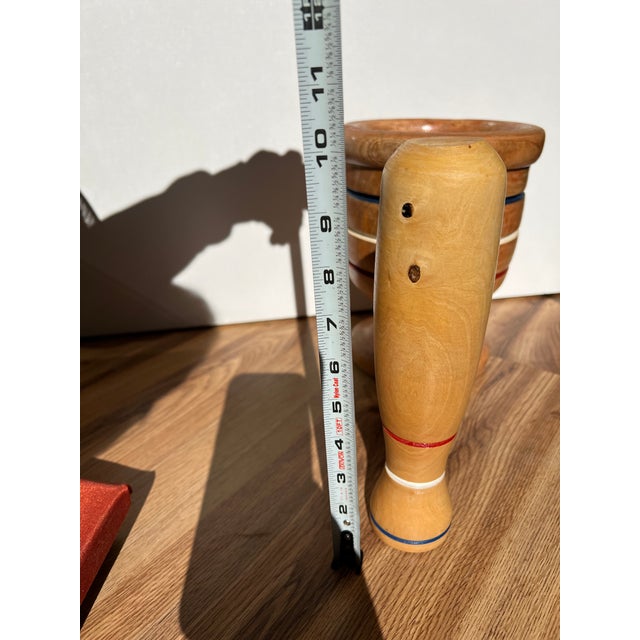 1970s Jumbo Sized Mortar and Pestle For Sale In Atlanta - Image 6 of 9