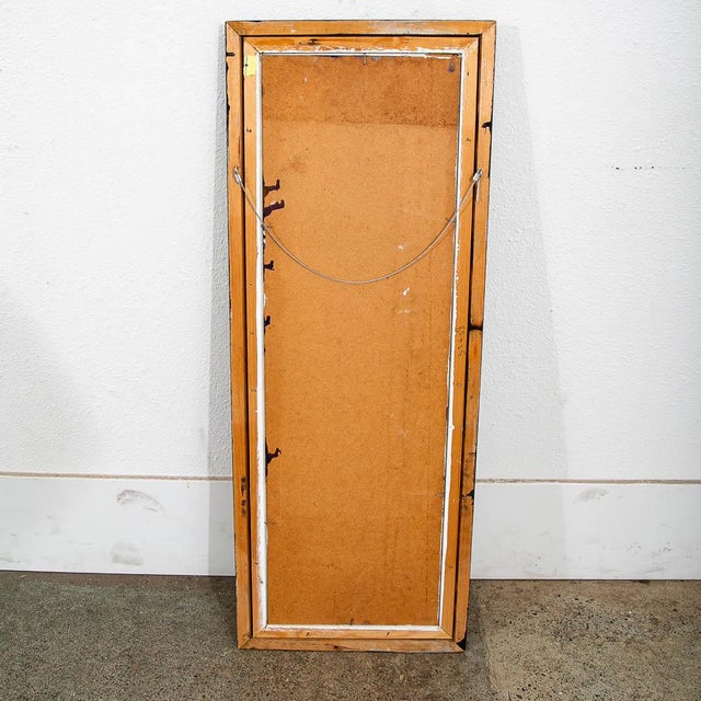 Purple 1960s Mid Century Modern Original Painting Art Abstract Expressionism Orange Yellow Purple For Sale - Image 8 of 12