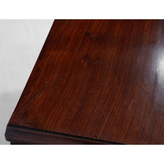 George III Mahogany Serpentine Chest of Drawers For Sale - Image 12 of 18