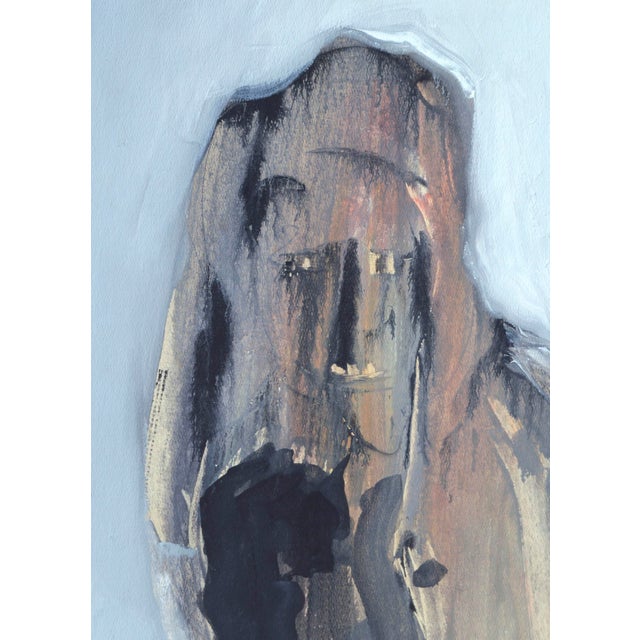 Robert Azensky Fine Art is proud to offer this evocative figurative in Edvard Munch's German Expressionist style by Jackie...