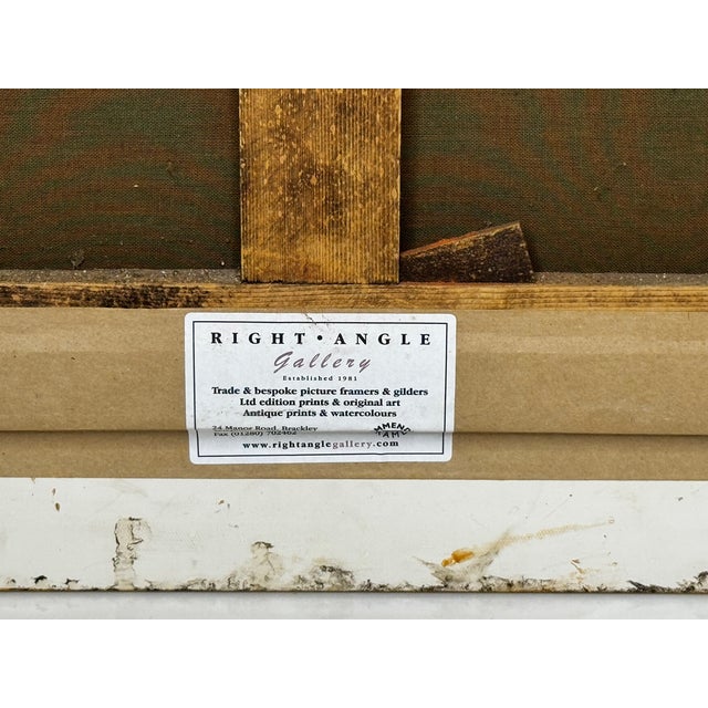 War of 1812 Marine Sea Battle Oil Painting — Old Ironsides Uss Constitution Captures HMS Cyane & HMS Levant, English School c.1830 Framed For Sale - Image 18 of 18