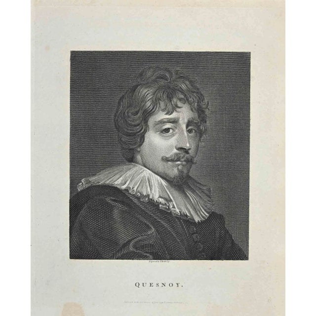 Portrait of Quesnoy is an original artwork realized by Thomas Holloway (1748 - 1827). Original Etching from J.C. Lavater's...