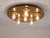 Italian Fontana Arte Style Gold Bronze Sconce in Mirrored Glass, 1970s For Sale - Image 3 of 18