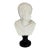 Antique Solid Marble Bust With Marble Base For Sale