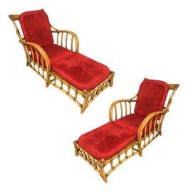 Example of Double Outdoor Chaise Lounge