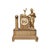 19th Century French Gold-Plated Bronze Shelf Clock For Sale - Image 4 of 6
