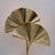 2000 - 2009 Italian Brass Ginkgo Table Lamp, 2000 For Sale - Image 5 of 10