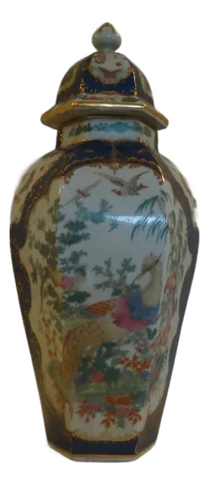 Antique Chinese Covered Jar