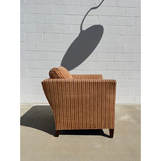 Stickley Vintage Stickley Brand Classic Upholstered Club Chair For Sale - Image 4 of 15